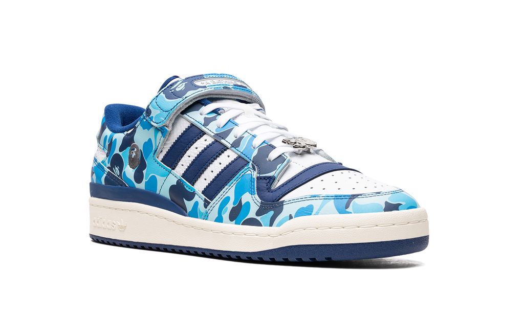 Adidas Forum 84 Low Bape 30th Anniversary Blue Camo