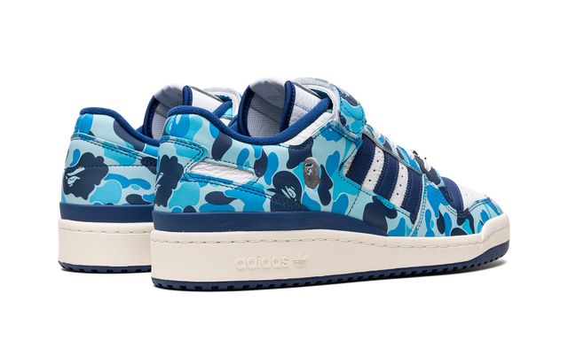 Adidas Forum 84 Low Bape 30th Anniversary Blue Camo