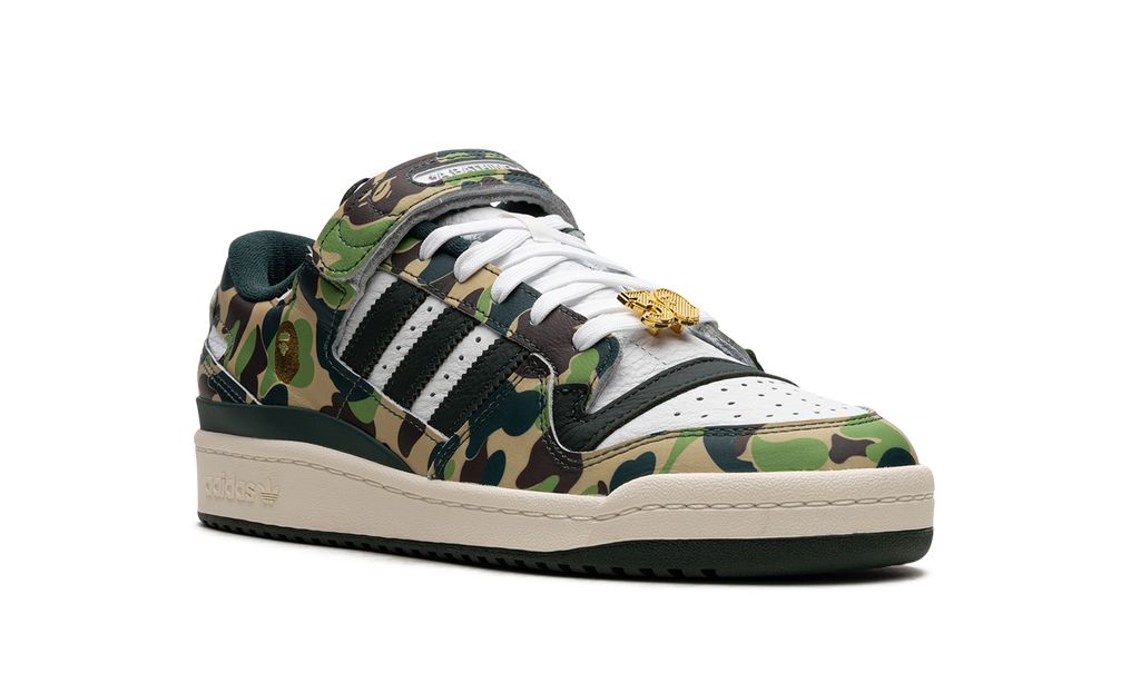 Adidas Forum 84 Low Bape 30th Anniversary Green Camo