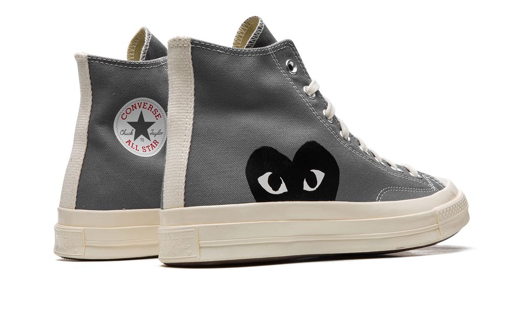 Converse Chuck 70 Hi "CDG Play - Steel Gray"