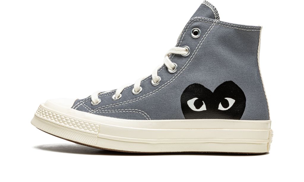 Converse Chuck 70 Hi "CDG Play - Steel Gray"