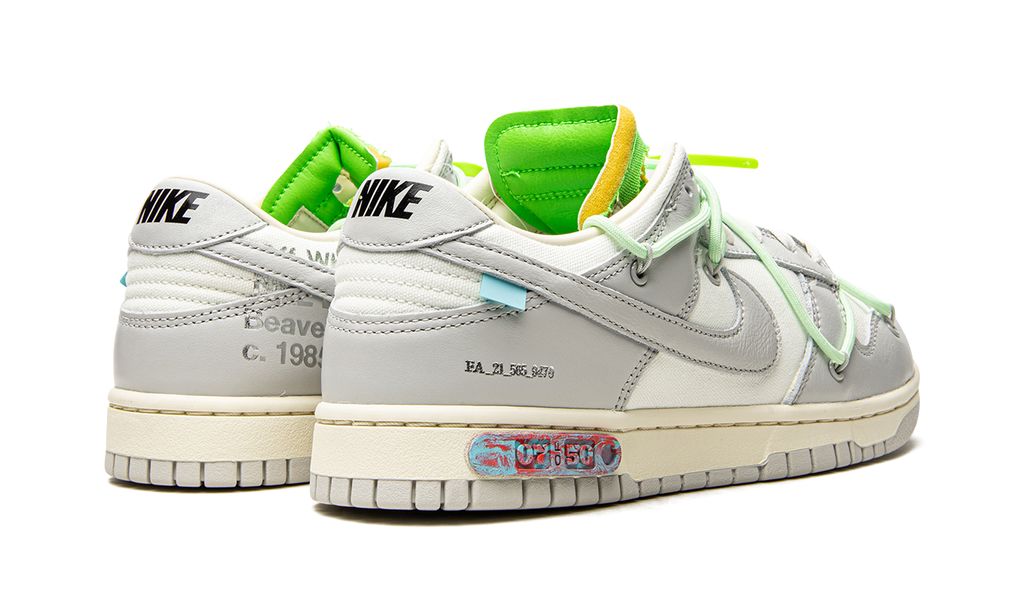 Nike Dunk Low Off White Lot 07:50