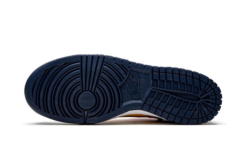 Nike Dunk Low Off White University Gold Mindnight Navy