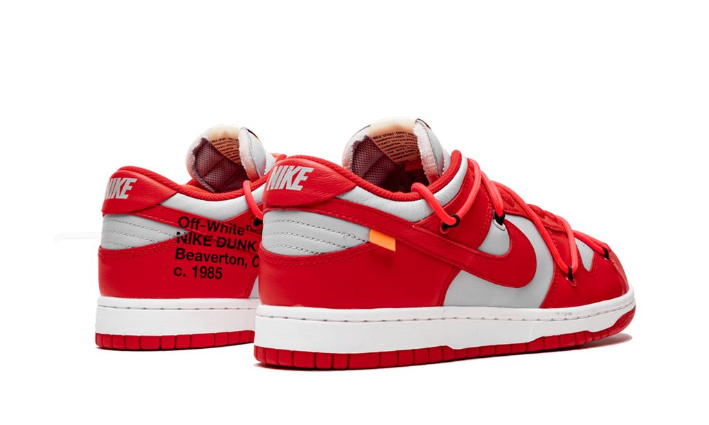 Nike Dunk Low Off White University Red