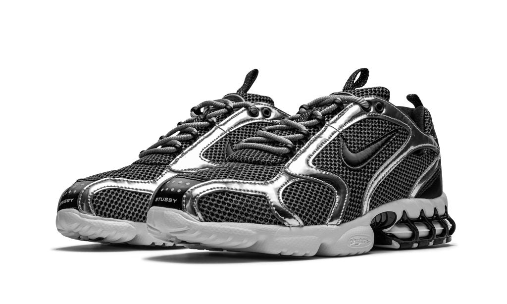 NIKE x STUSSY - Air Zoom Spiridon Cage 2 "Pure Platinum"