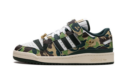 Adidas Forum 84 Low Bape 30th Anniversary Green Camo