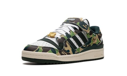 Adidas Forum 84 Low Bape 30th Anniversary Green Camo